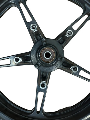 Roda Dianteira Honda Cb 300r 09/15 Original Usado Avaria Preto - Imagem 3