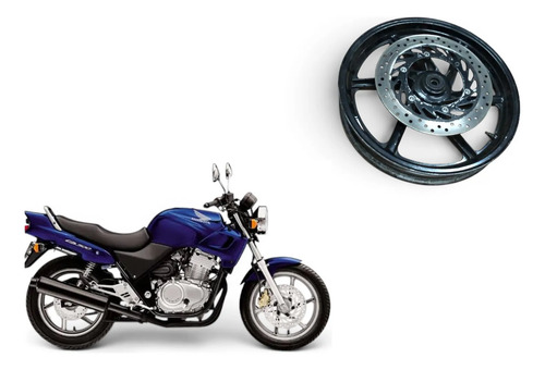 Roda Dianteira Honda Cb500 Usado Preto