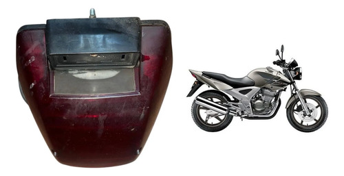 Lanterna Traseira Honda Cbx 250 Twister 00/08 Original Usado Ambos Lados Vermelho