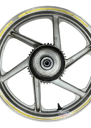 Roda Traseira Strada Cbx 200 Original Usado Prateado - Imagem 8