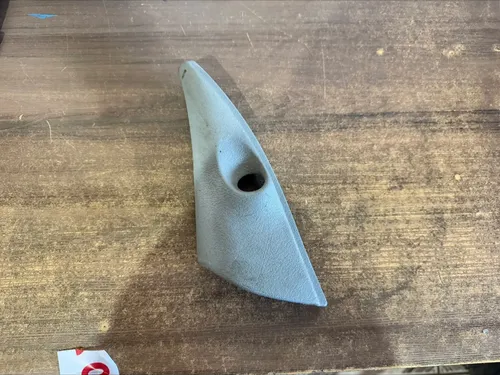 Moldura Retrovisor Lado Esquerdo Renault Clio 2004/2016 Cinza