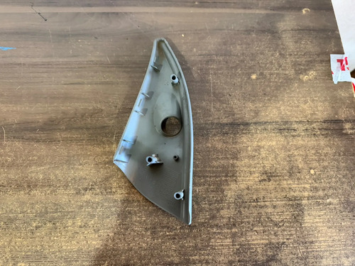 Moldura Retrovisor Lado Esquerdo Renault Clio 2004/2016 Orig Cinza - Imagem 5