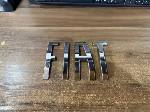 Emblema Cromado Escrita Tampa Traseira Original Fiat Argo Cromado