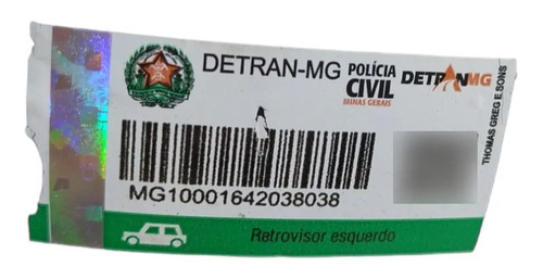 Retrovisor Vw Logus Cl Esquerdo 1994 20a2505