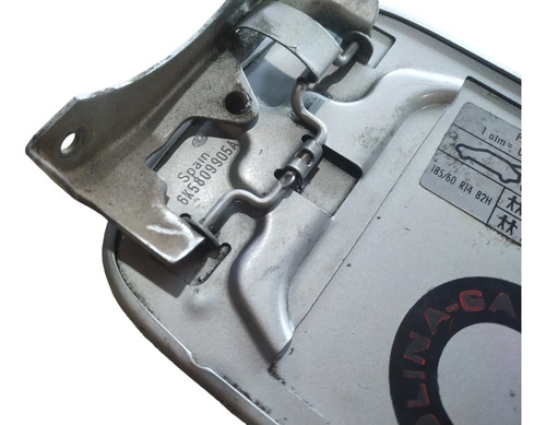 Portinhola Tampa Tanq Combustível Vw Polo Classic 6k5809905a Prata 1999 - Imagem 4