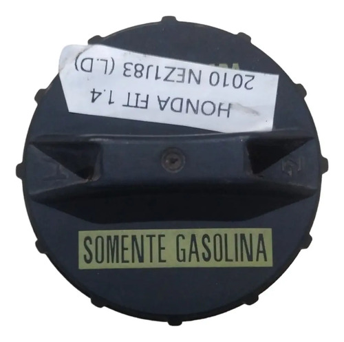 Tampa Tanque Combustível Honda Fit 09 A 14 Preto 2014 - Imagem 5