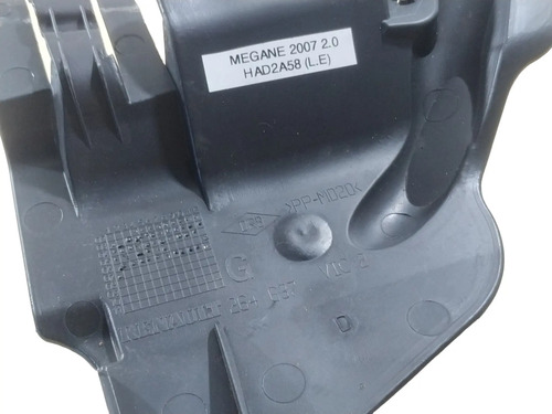 Moldura Defletor Diant Esquerda Renault Megane  07 A 11 - Imagem 2