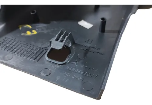 Moldura Acabamento Coluna De Direção Citroen C3 2005/2011 Preto - Imagem 2