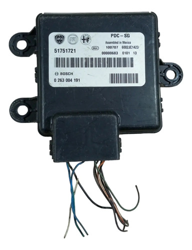Modulo Sensor Estacionamento Fiat Linea 51751721  Preto