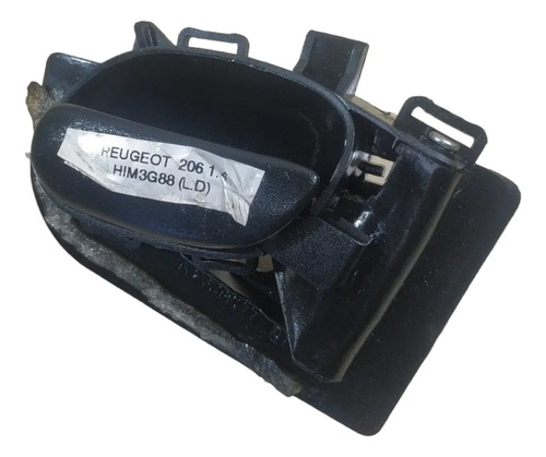 Maçaneta Interna Porta Dianteira Direita Peugeot 206 - Imagem 2