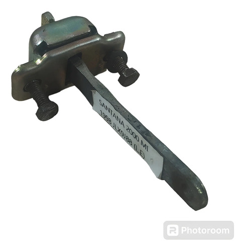 Limitador Porta Traseira Esquerda Volkswagen Santana 2000 Traseira Esquerdo Prateado