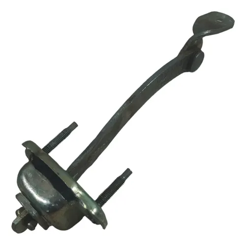 Limitador Porta Dianteira Esquerda Ford Ka 1997 B23500a Dianteira Direita Prateado - Imagem 2