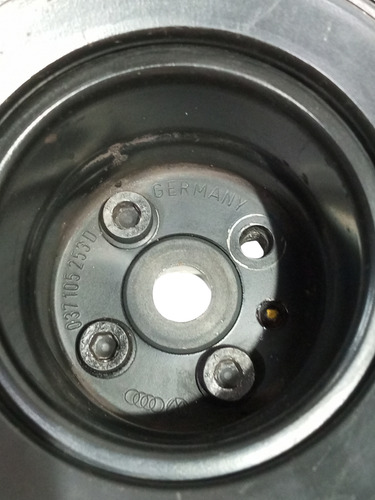 Polia Virabrequim Vw Polo 96 A 02 037105253d - Imagem 5