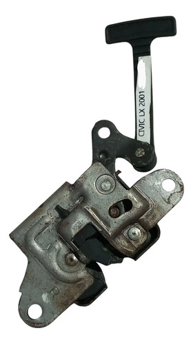 Trava Banco Traseiro Direito Honda Civic 01 A 06 1223k8 Preto - Imagem 3