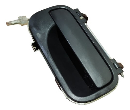 Maçaneta Externa Dianteiro Direito Gm Vectra 1996/05 Preto Dianteira - Imagem 4