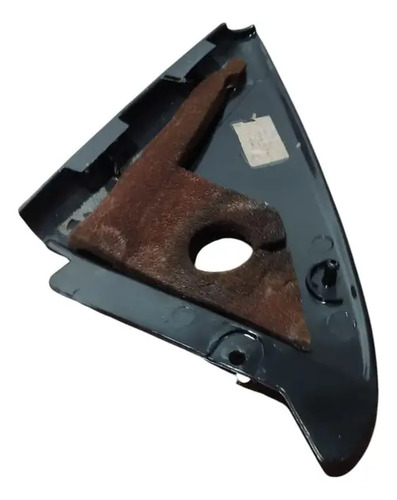 Moldura Interna Espelho Retrovisor Logus Pointer  Preto - Imagem 2