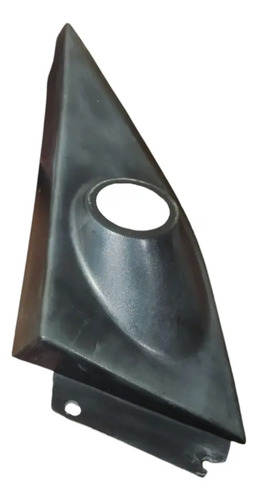 Moldura Interna Retrovisor Lado Esquerdo Fiat Tempra 95/99 Preto - Imagem 2