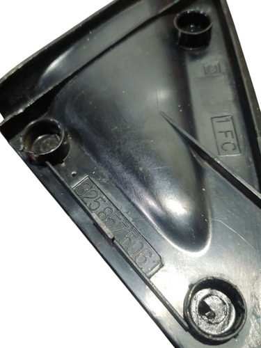 Acabamento Interno Retrovisor Direito Santana 1991/1999 Preto - Imagem 5