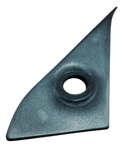 Acabamento Interno Retrovisor Direito Fiat Uno 1995/2002 Preto - Imagem 3