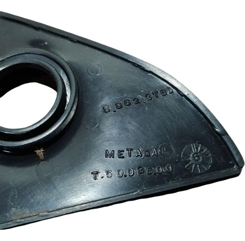 Acabamento Interno Retrovisor Direito Uno 1991/2000 59623760 Preto - Imagem 5