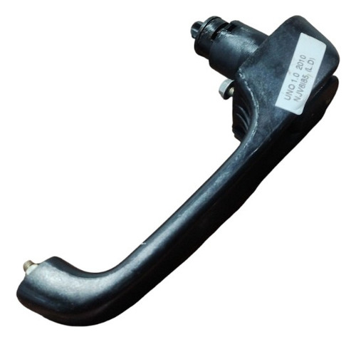 Maçaneta Externa Traseira Direita Fiat Uno 1985/2010 Preto - Imagem 4