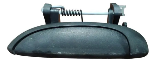 Maçaneta Externa Dianteiro Direito Renault Clio 1999/2012 Preto Dianteira - Imagem 2