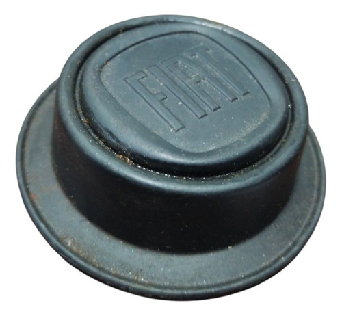 Calota Calotinha Centro Roda Fiat Strada Fiorino 800037612 Preto - Imagem 2