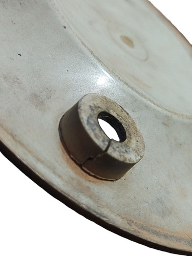 Calota Centro Roda Miolo Chevrolet Corsa 94/99 Cinza - Imagem 5