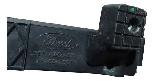 Guia Vidro Porta Traseiro Canaleta Esquerd Ford Ka 2015/2018 Preto
