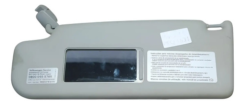 Quebra Sol Vw Gol G5/g6 Espelho Esquerdo 5u0857551 - Imagem 1