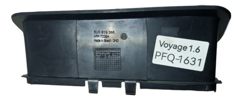 Duto Ar Central Vw Gol Voyage Saveiro G5 5u0819366a - Imagem 5