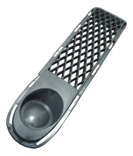 Grade Para-choque Farol Milha Gol G3 99/03 Esquerdo Preto Esquerdo - Imagem 4
