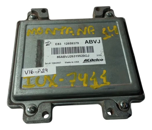 Modulo Injeção 1.4 Abvj Fl Gm Agile Montana Onix - Imagem 6