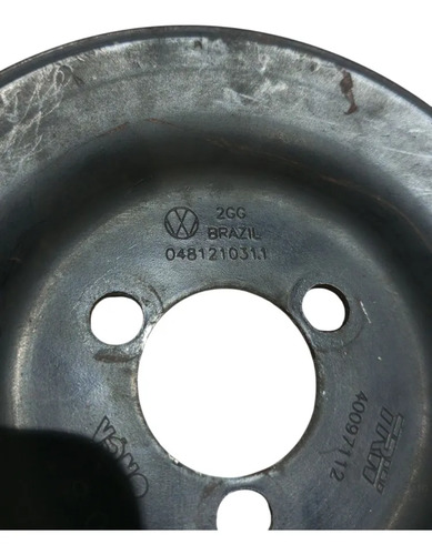 Polia Bomba Água Motor Vw Gol G2 Ap 98 - Imagem 2
