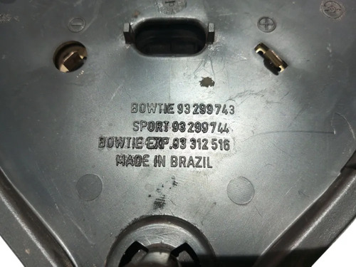 Capa Buzina Volante Gm Astra Sedan 2011 93299743 Preto - Imagem 5