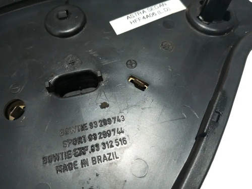 Capa Buzina Volante Gm Astra Sedan 2011 93299743 Preto - Imagem 7