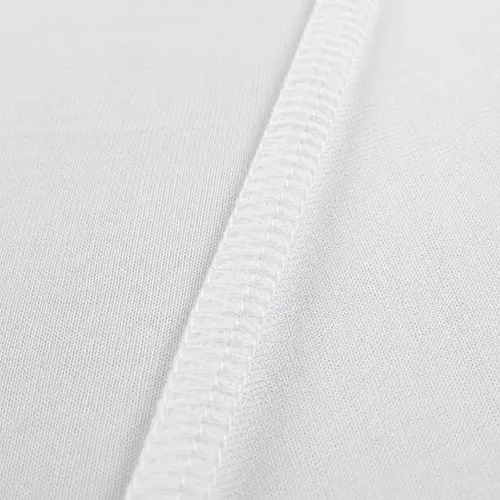 Camiseta Lisa Branca Básica Casual Academia E Dia A Dia Branco M - Imagem 5