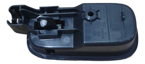 Maçaneta Interna Porta Direita Fiat Mobi Uno Fiorino 2011/14 Preto Dianteira/traseira - Imagem 4