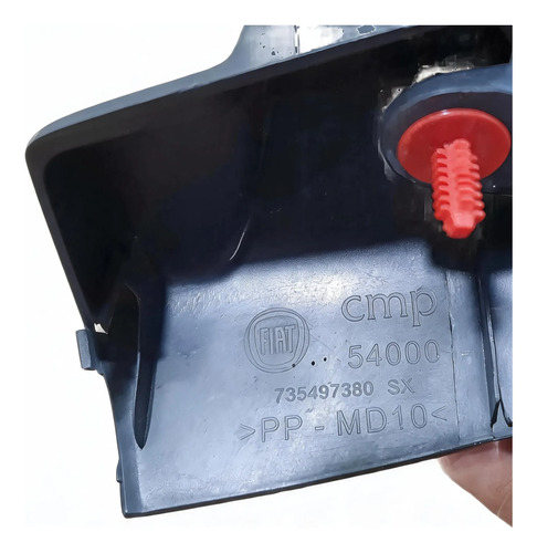 Par Moldura Interna Retrovisor Fiat Mobi 2014/24 735497380 - Imagem 7