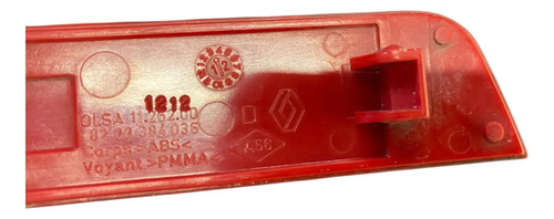 Refletor Parachoque Traseiro Renault Duster 8200384036 Vermelho - Imagem 3