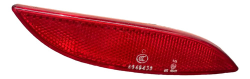 Refletor Olho Gato Direito Renault Fluence 2011 2016 Oem Vermelho - Imagem 2