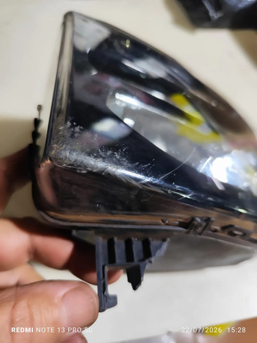 Farol De Milha Direito T-cross Vw 2gp941662 Transparente Fundo Preto - Imagem 3