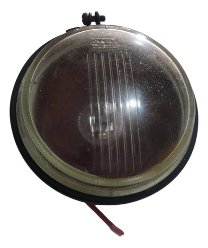 Farol De Milha Redondo Universal Vidro Transparente