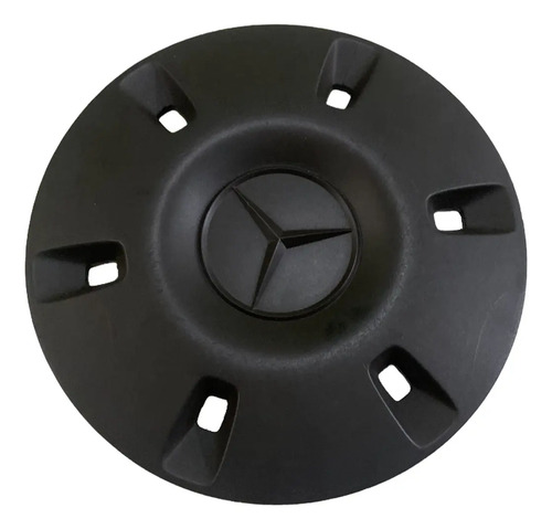 Calota Roda Aro 16 C/ Detallhe M Benz Sprinter 2013/2022 Preto