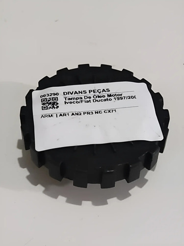 Tampa De Óleo Motor Iveco/fiat Ducato 1997/2009 Preto