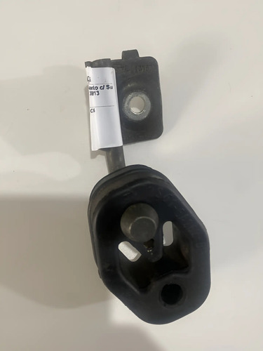Coxim Escapamento C/ Suporte Ford Transit  2008/13 Original Preto