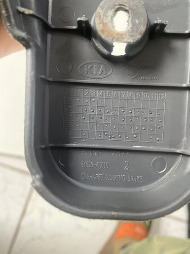 Acabamento Freio Mão C/detalhe Kia Bongo  2002/2019 - Imagem 5