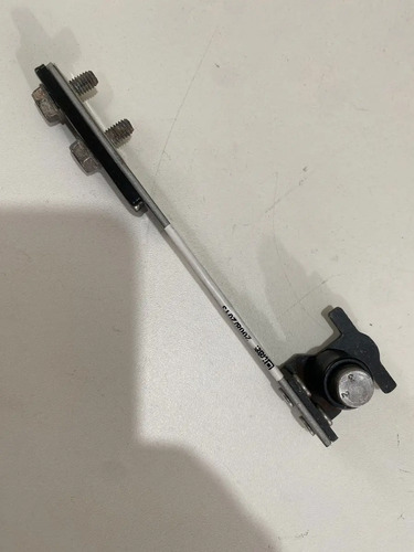 Limitador Porta Lateral Corrediça Ford Transit 2008/2013 Prateado