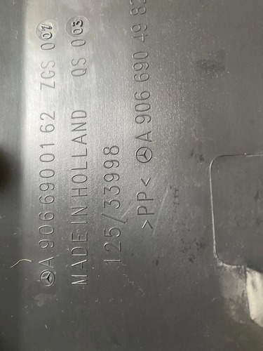 Friso Porta Dian. Esq Com Detalhe Sprinter 2013/2019  Preto - Imagem 3