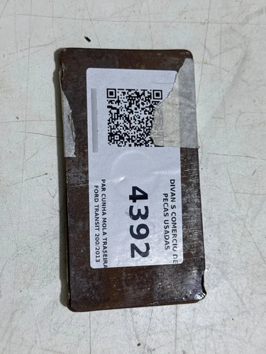 Par Cunha Mola Traseira Ford Transit 200/2013